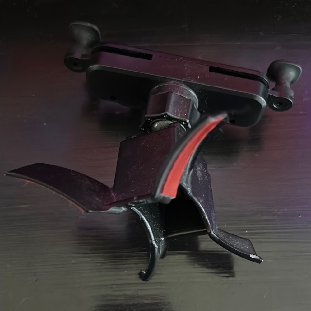 Nissan Rogue 2008-2014 Black and Red Car Phone Mount